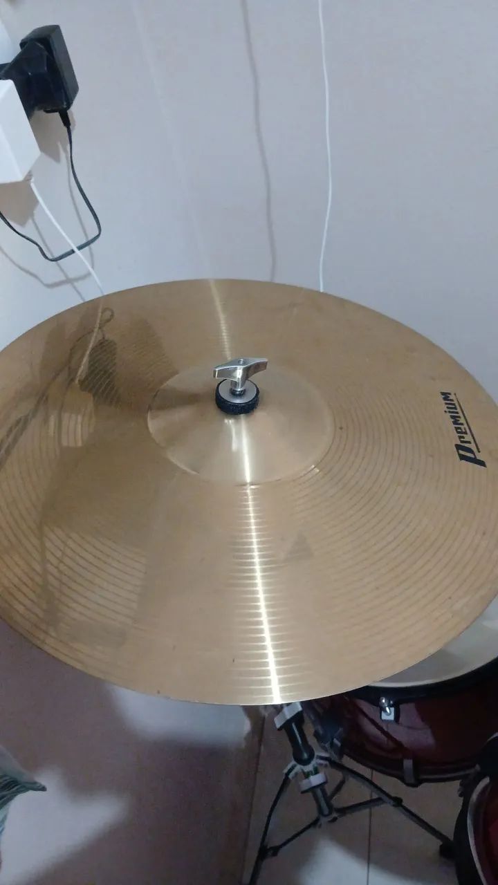 Bateria Acústica, nova  - Foto 4