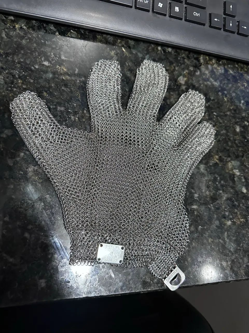 Luva malha de aço - Foto 2