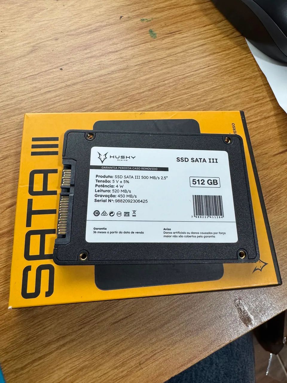 Vende-se SSD Sata III 512GB Husky Gaming - Foto 3
