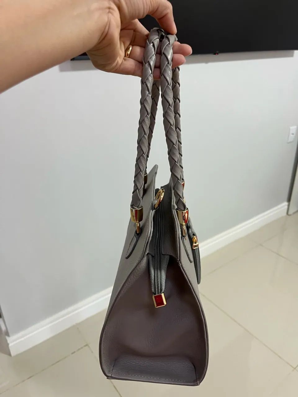 Bolsa Arrazo Couro - Foto 2