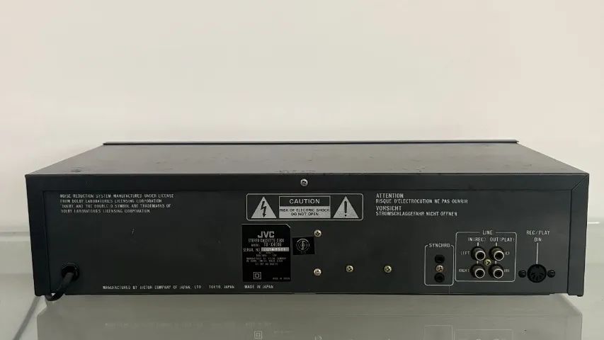 Tape deck JVC TD-X401 (três motores) - Foto 4
