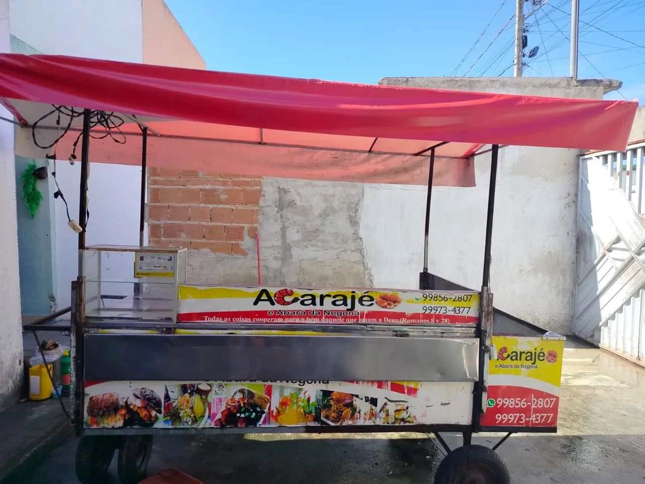 Carrinho de Lanche (Acarajé,Pastel, Batata Frita entre outros) - Foto 2