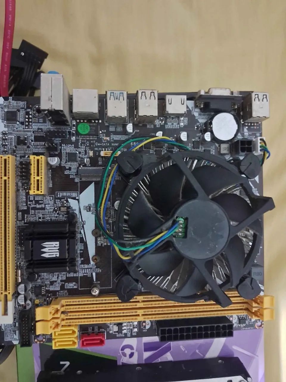 placa mãe B75 mais i5 3570