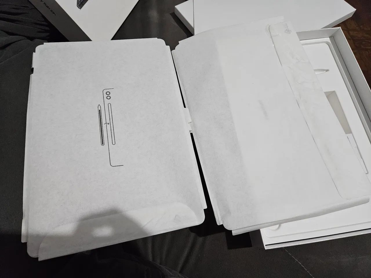 Somente a caixa samsung tab S9 plus completa  - Foto 3