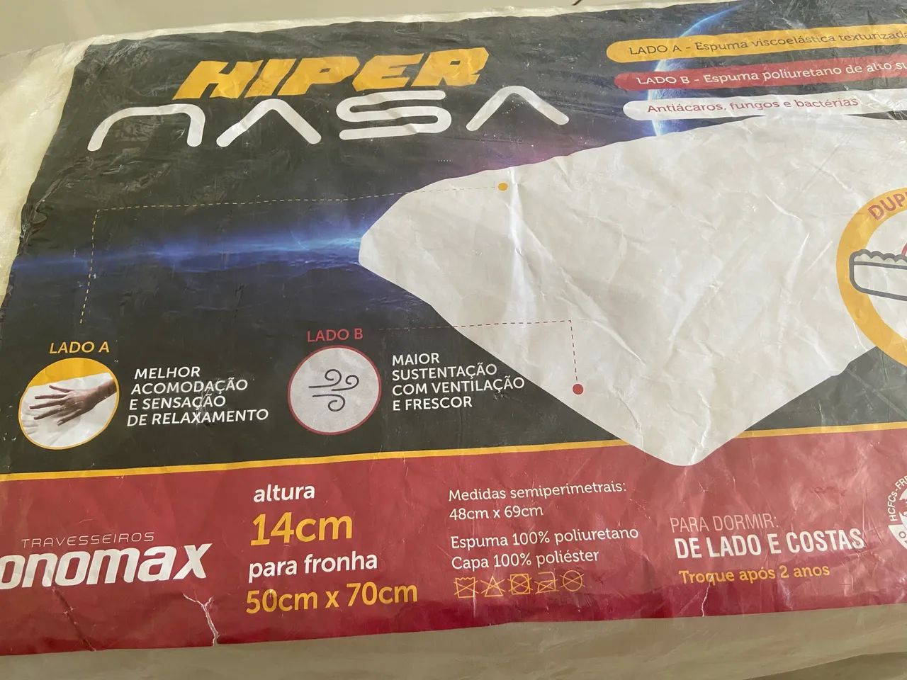2 travesseiros nasa  - Foto 4