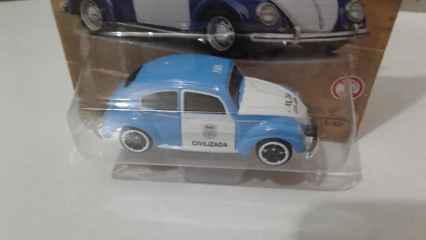 Fusca miniatura 1/64 policia - Foto 5