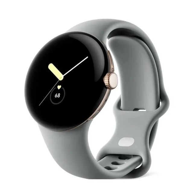 Relógio Smartwatch google pixel 41mm caixa em dourado Rose