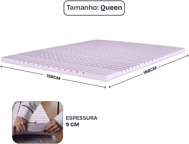 Pillow Top Queen Anatomic Premium BF Colchões - Foto 2