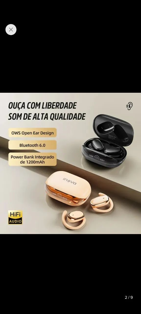 Fone de ouvido Bluetooth  - Foto 3