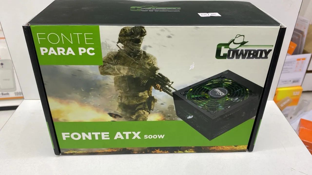 Fonte ATX 500w Gamer Pc 