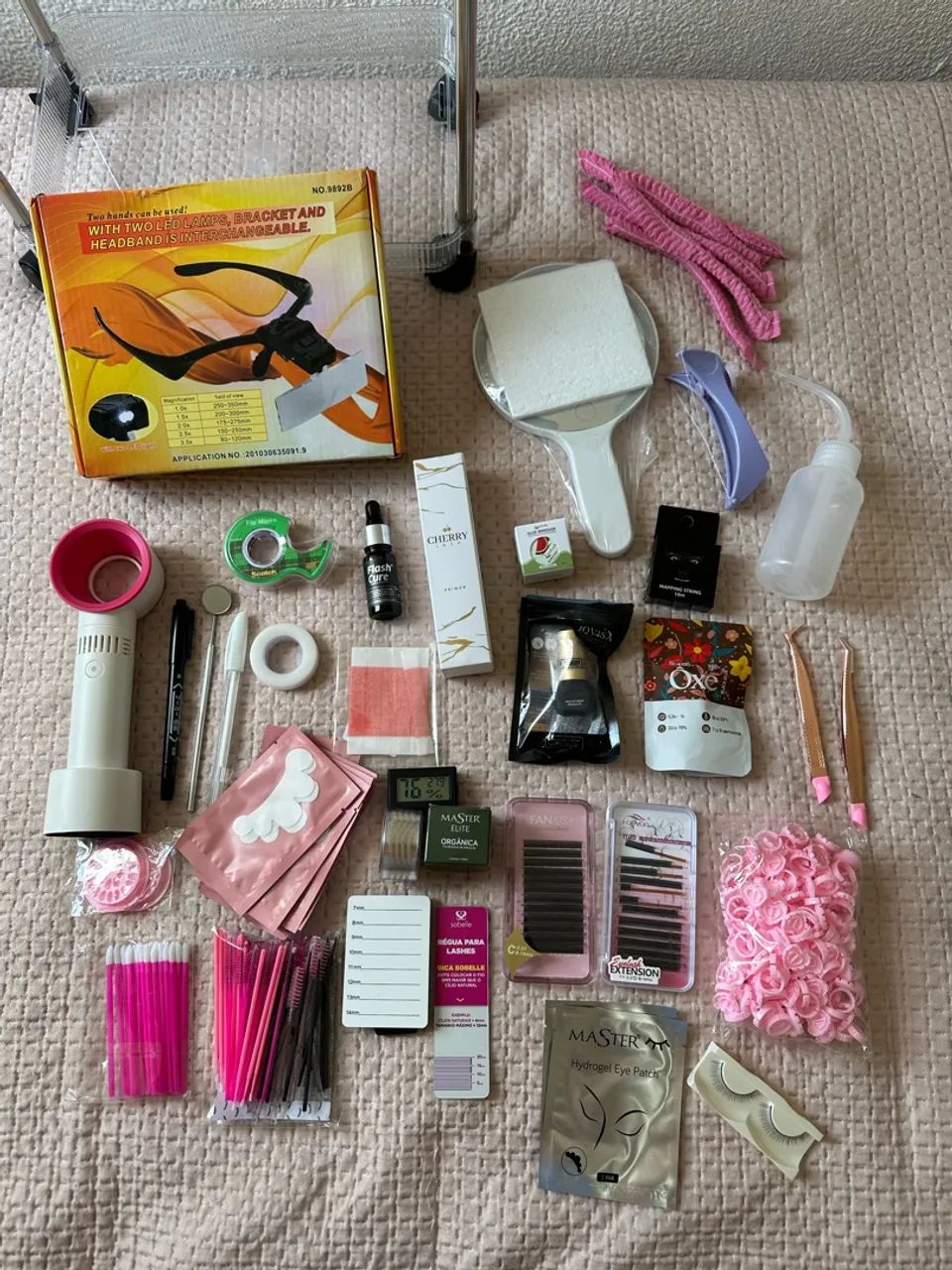 Kit completo Lash designer com carrinho auxiliar - Foto 3