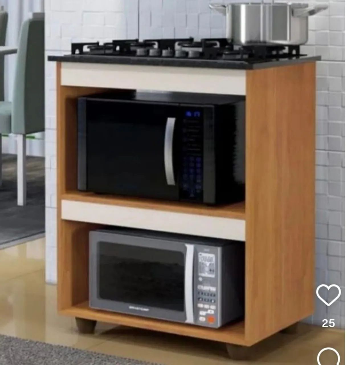 Cooktop + Balcão 
