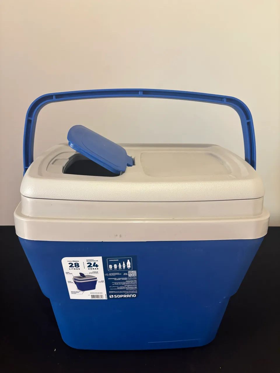 Caixa Térmica Nova 28 litros Cooler Conservador - Foto 4