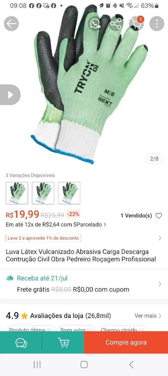 Luvas  - Foto 3