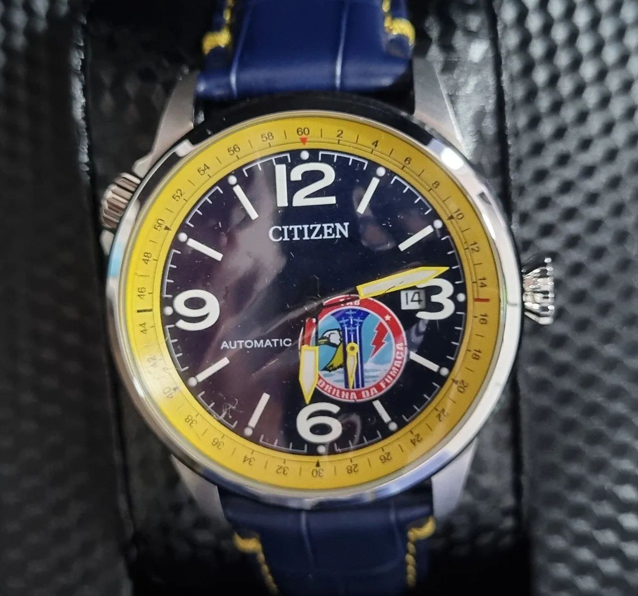 Relógio Citizen Automático Esquadrilha da Fumaça - Ed. Limitada