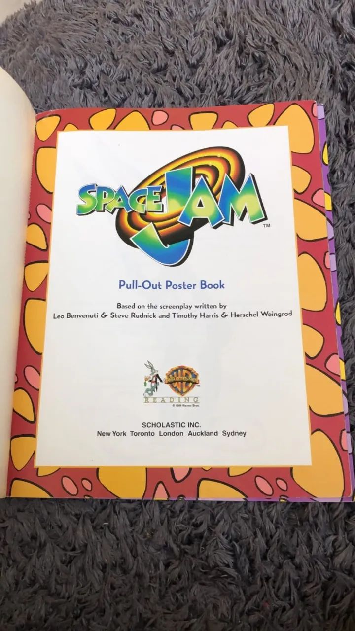 Revista Space Jam Pull-Out Posterbook - Foto 2