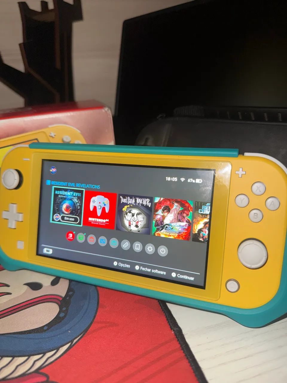Nintendo Switch lite Desbloqueado - Consoles de Vídeo Game