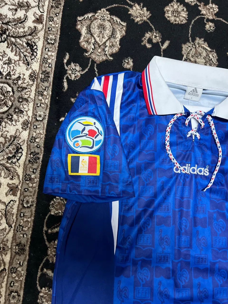 Camisa França 1996 retrô  - Foto 4