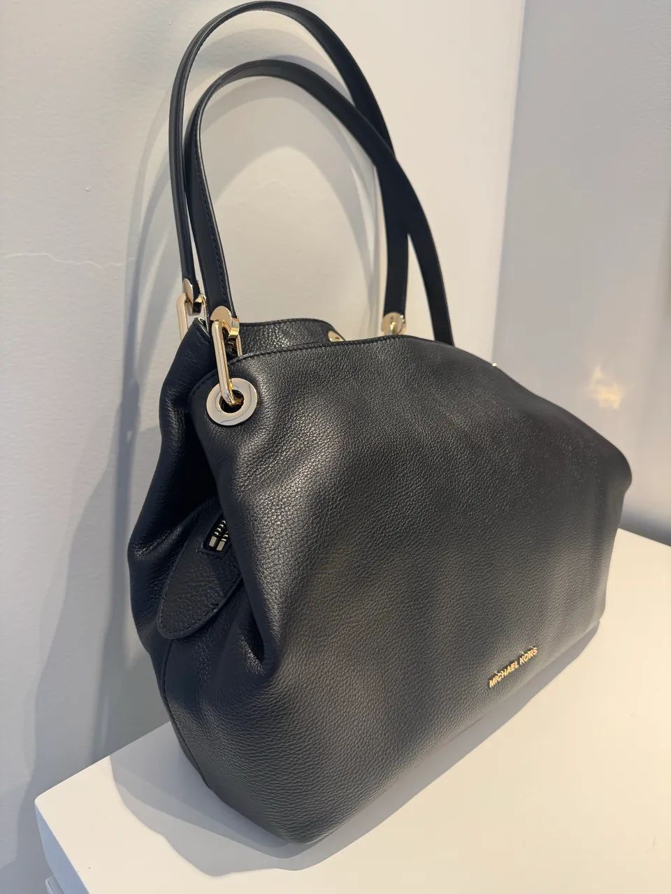 Bolsa Michael Kors Haven Preta Original 