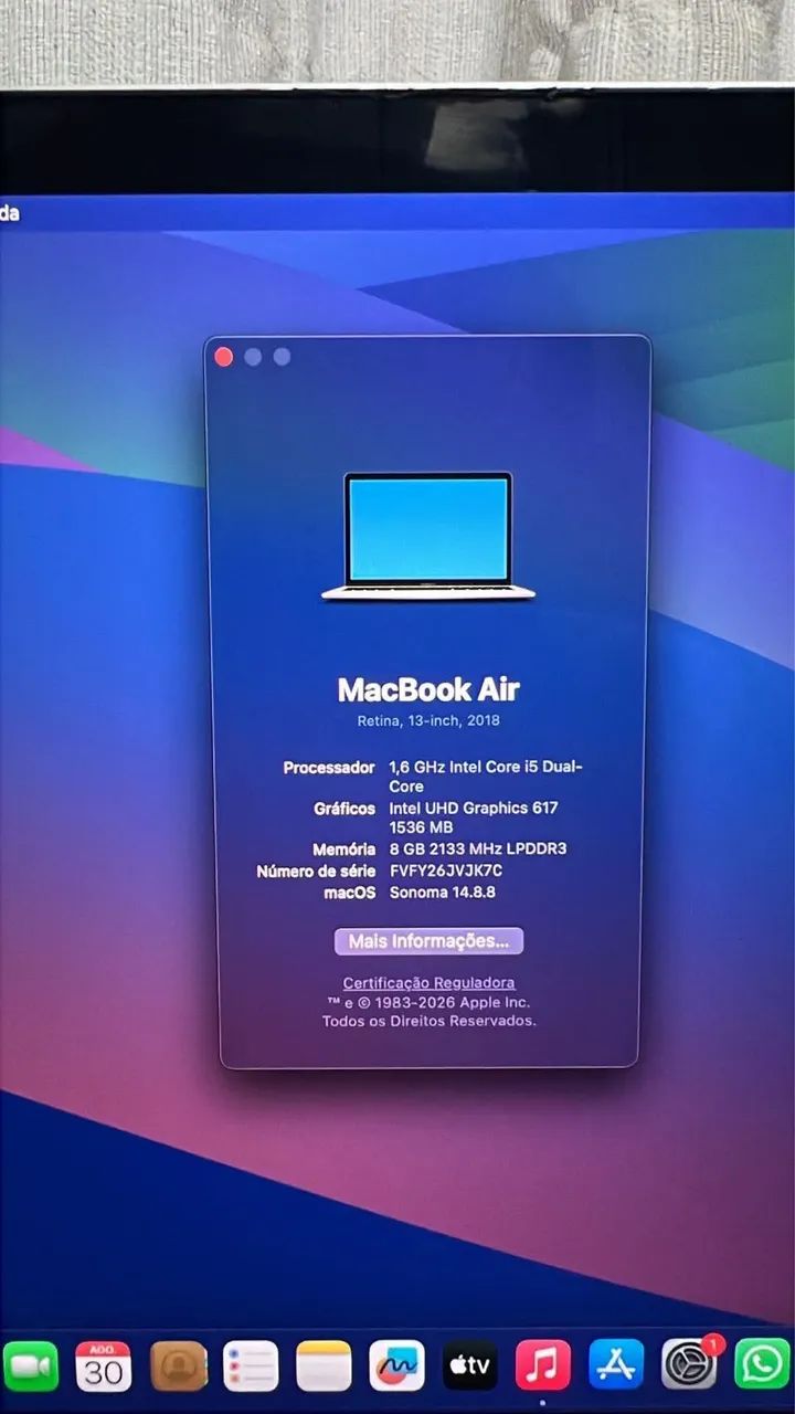 MacBook Air 2018 - Foto 3