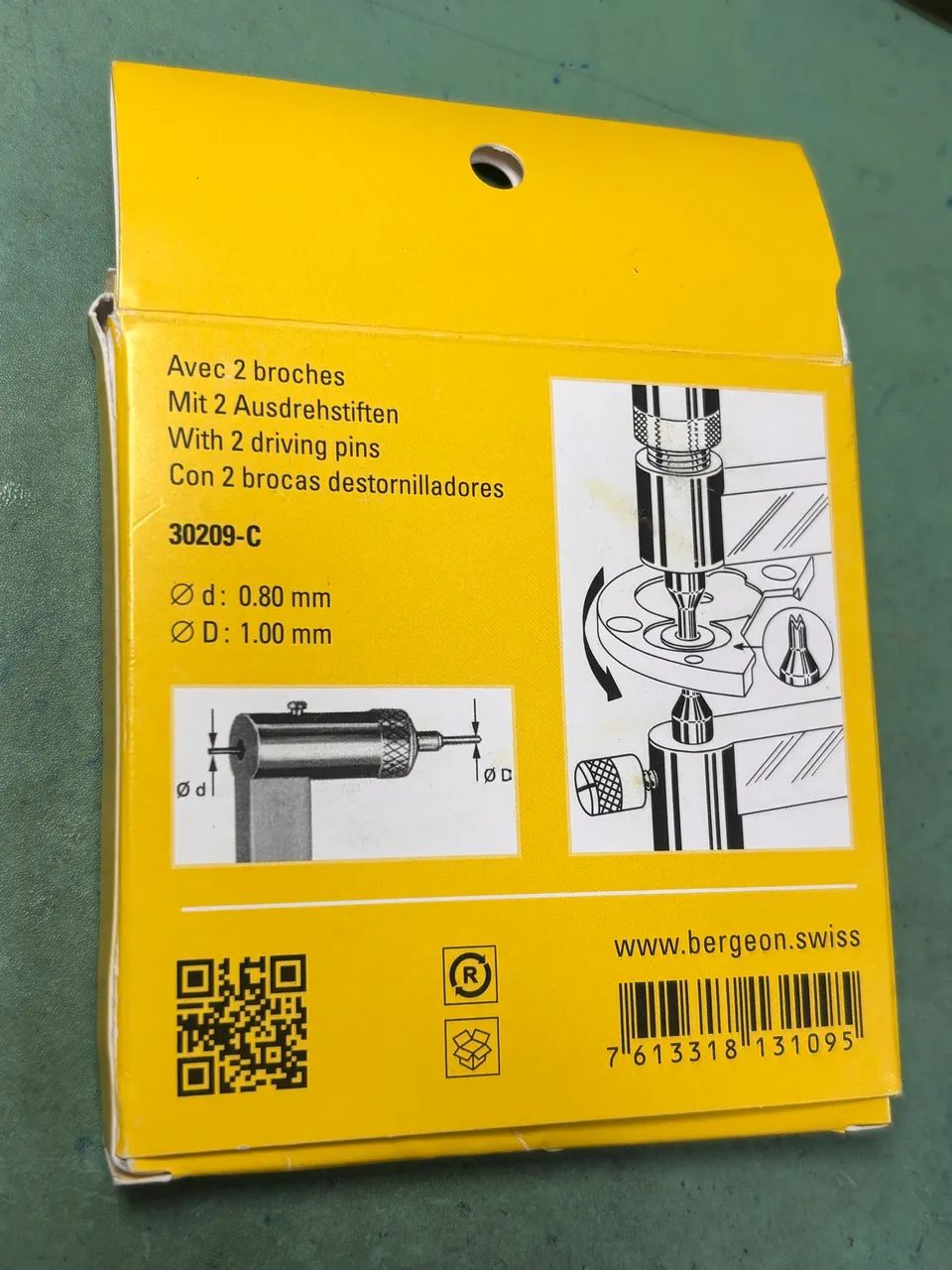 Bergeon 30209 - Extrator de parafusos - Ferramenta para relojoeiros - Foto 4