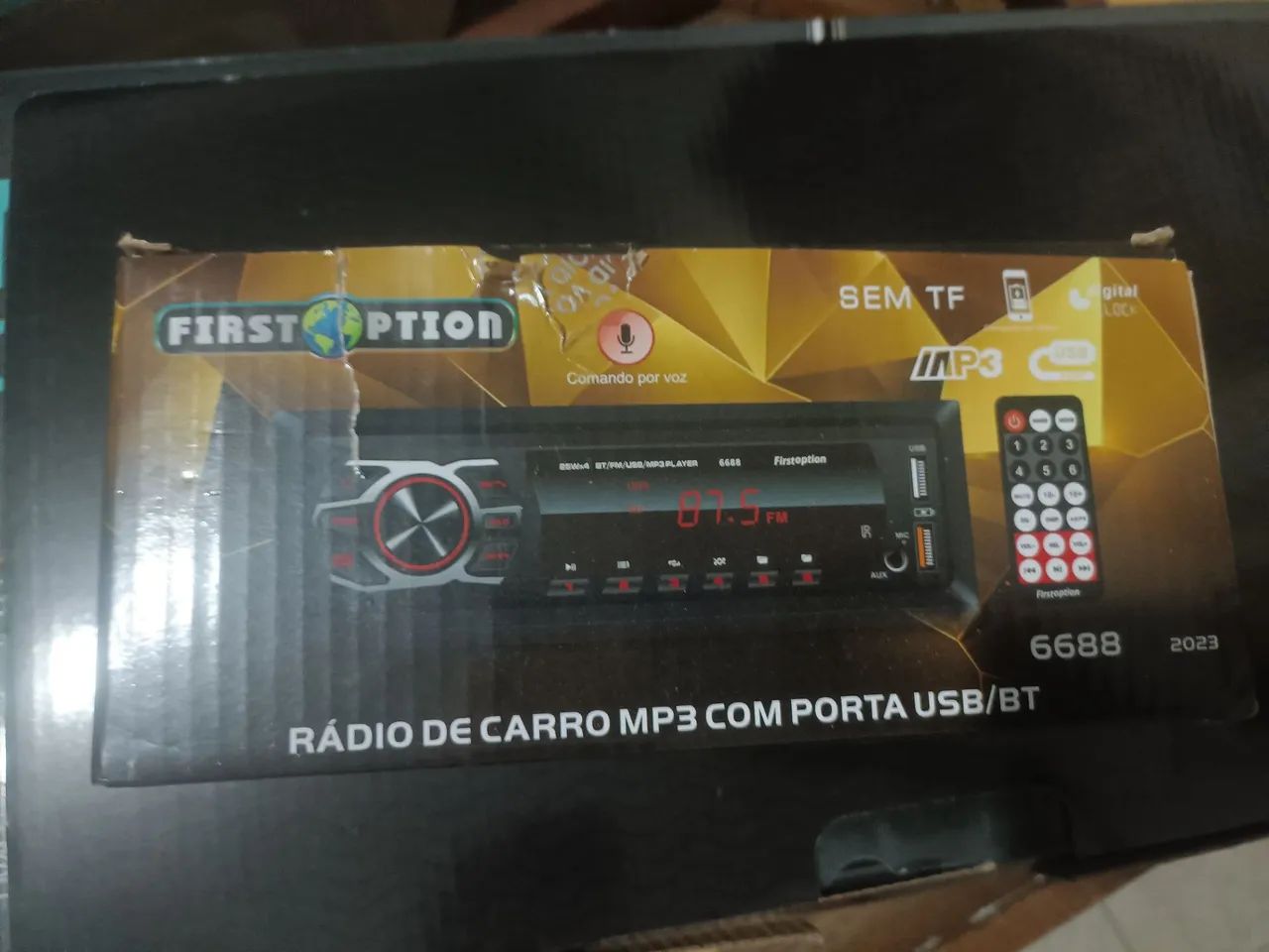 RÁDIO AUTOMOTIVO BT MP3 USB  NA CAIXA  ZERO 