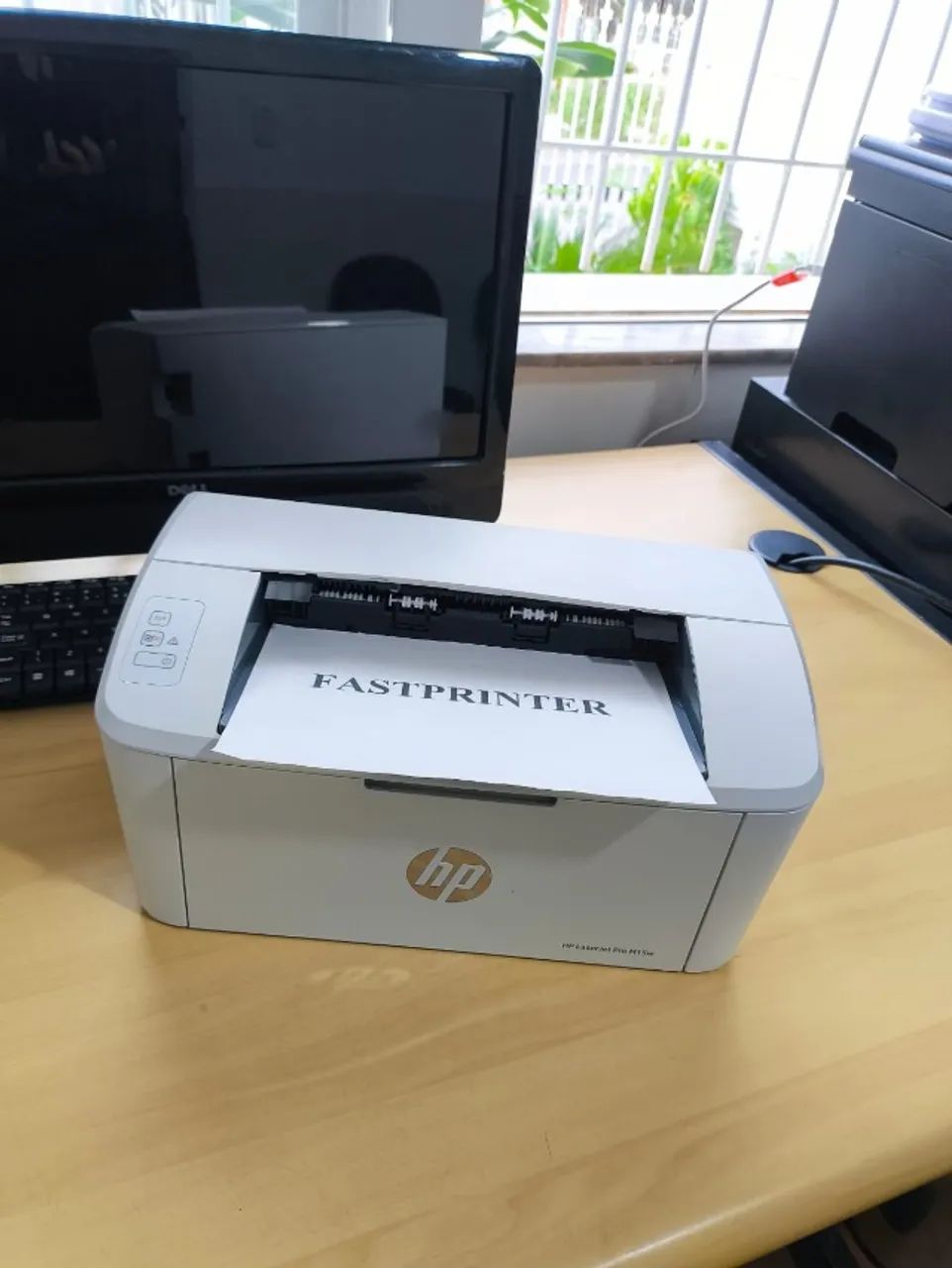 Impressora HP laser wifi LaserJet Pro M15w - Foto 2
