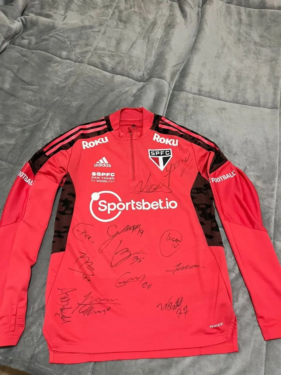 Camisa são Paulo SPFC (AUTOGRAFADA) 