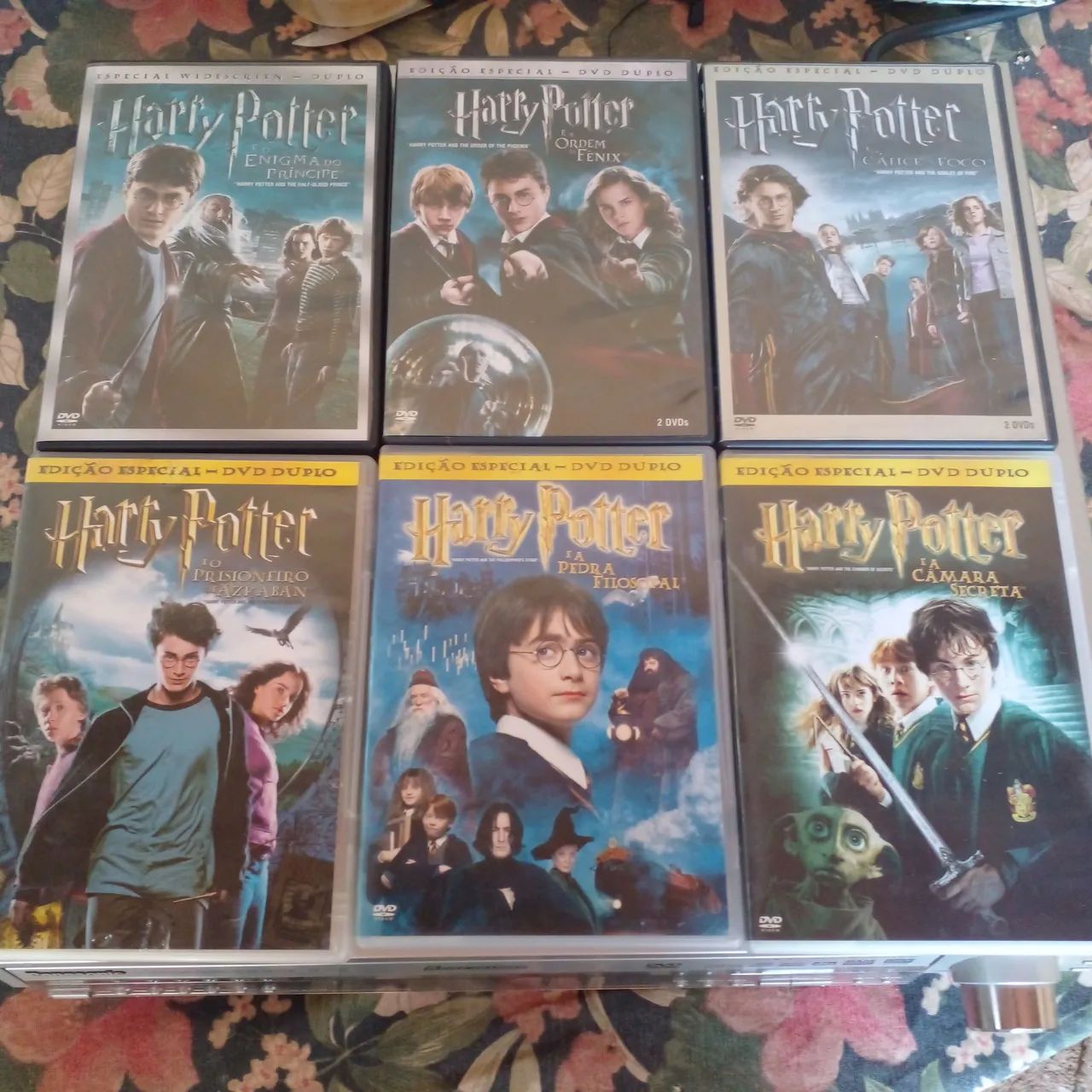 Dvds Harry Potter coleção completa original 