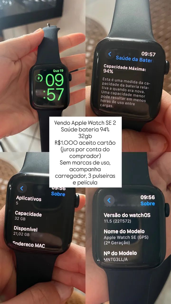 Apple Watch SE 2 44mm - Foto 2