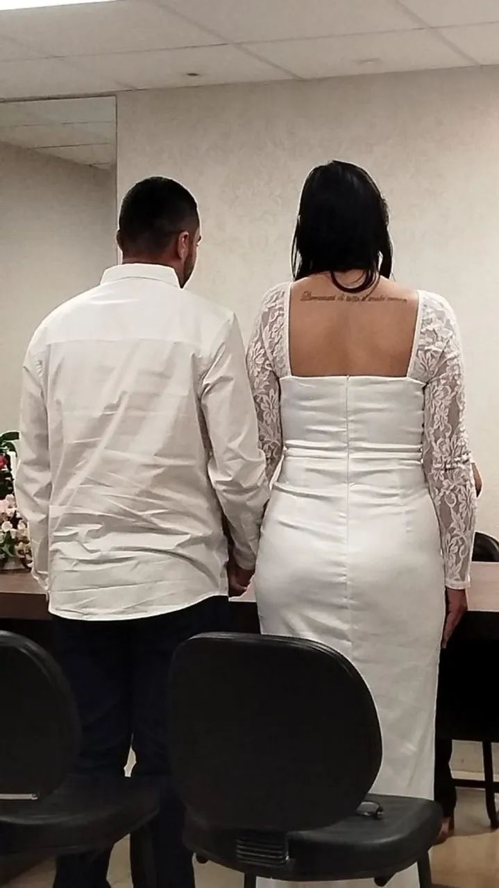 Vestido de Noiva Cívil  - Foto 3