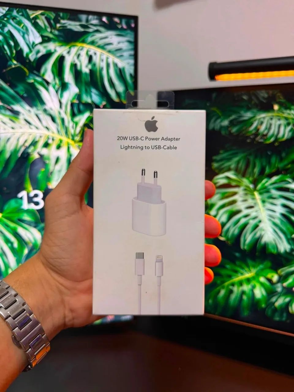 oferta carregador de iphone