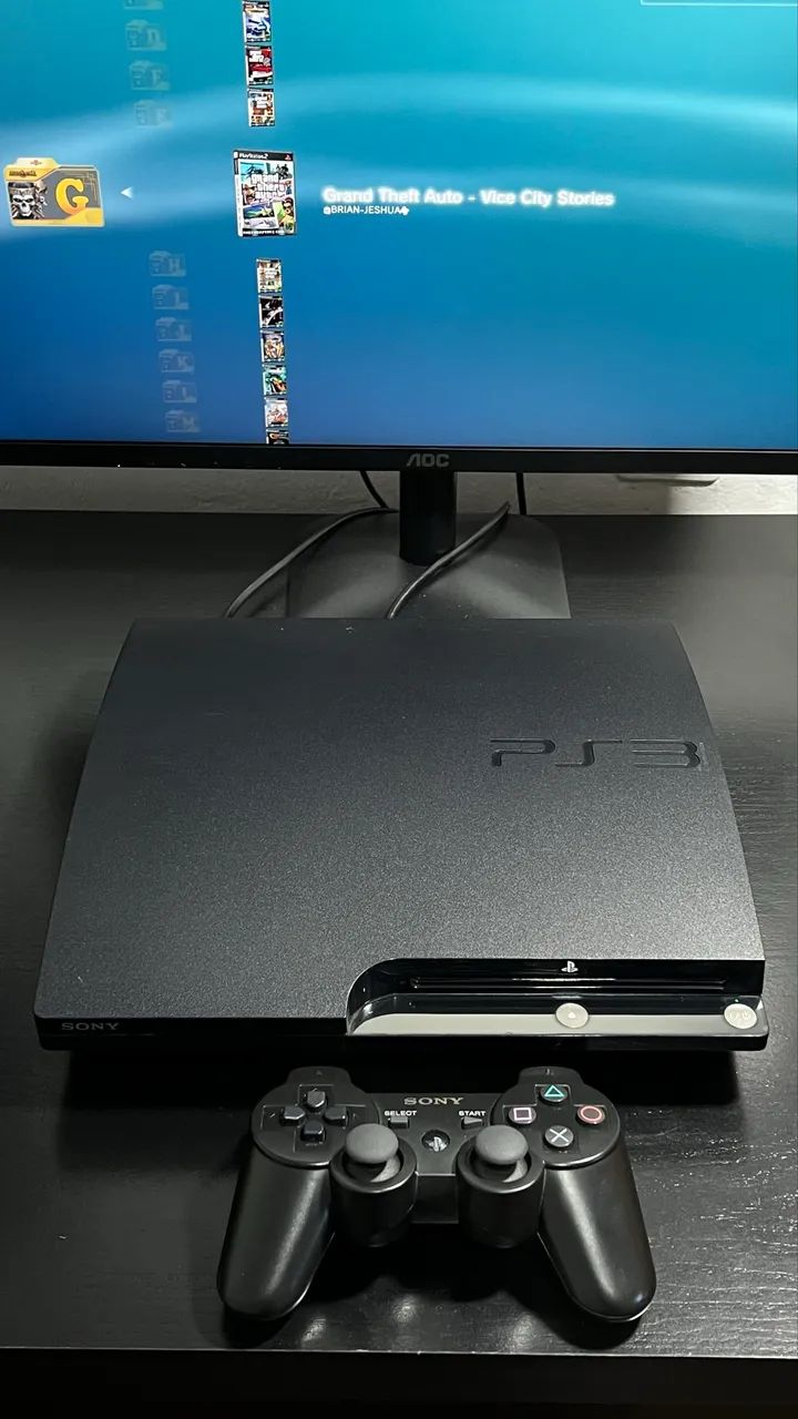 Ps3 Slim Lotado De Jogos Totalmente Grátis  - Foto 5
