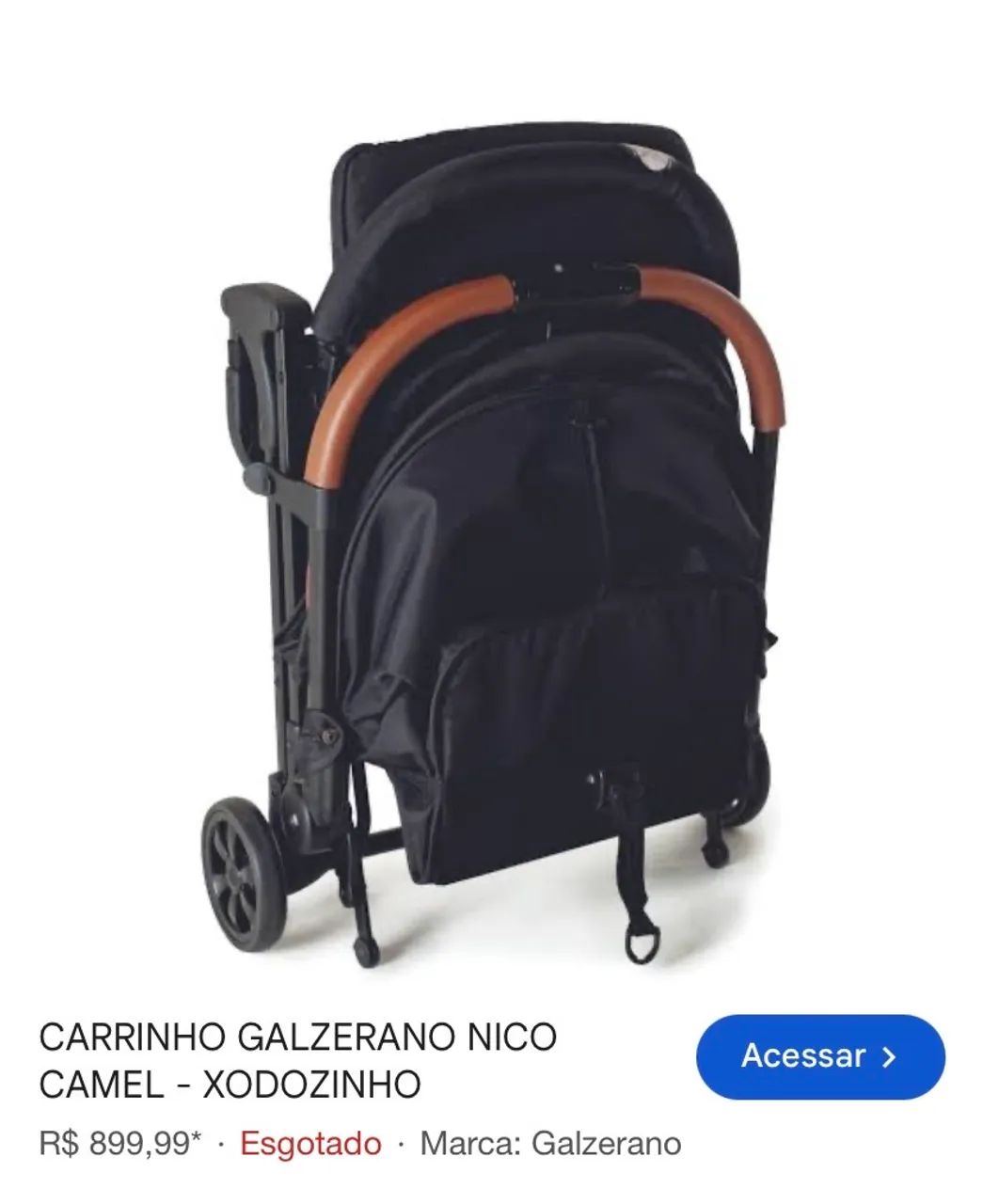 Carrinho de bebê GALZERANO  - Foto 2