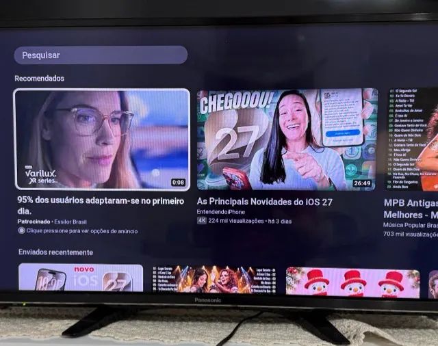 SMART TV panasonic 32'' - em perfeita condição - Foto 5