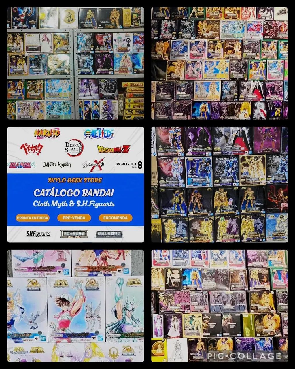 Cloth Myth Bandai Diversos - Sob Consulta.