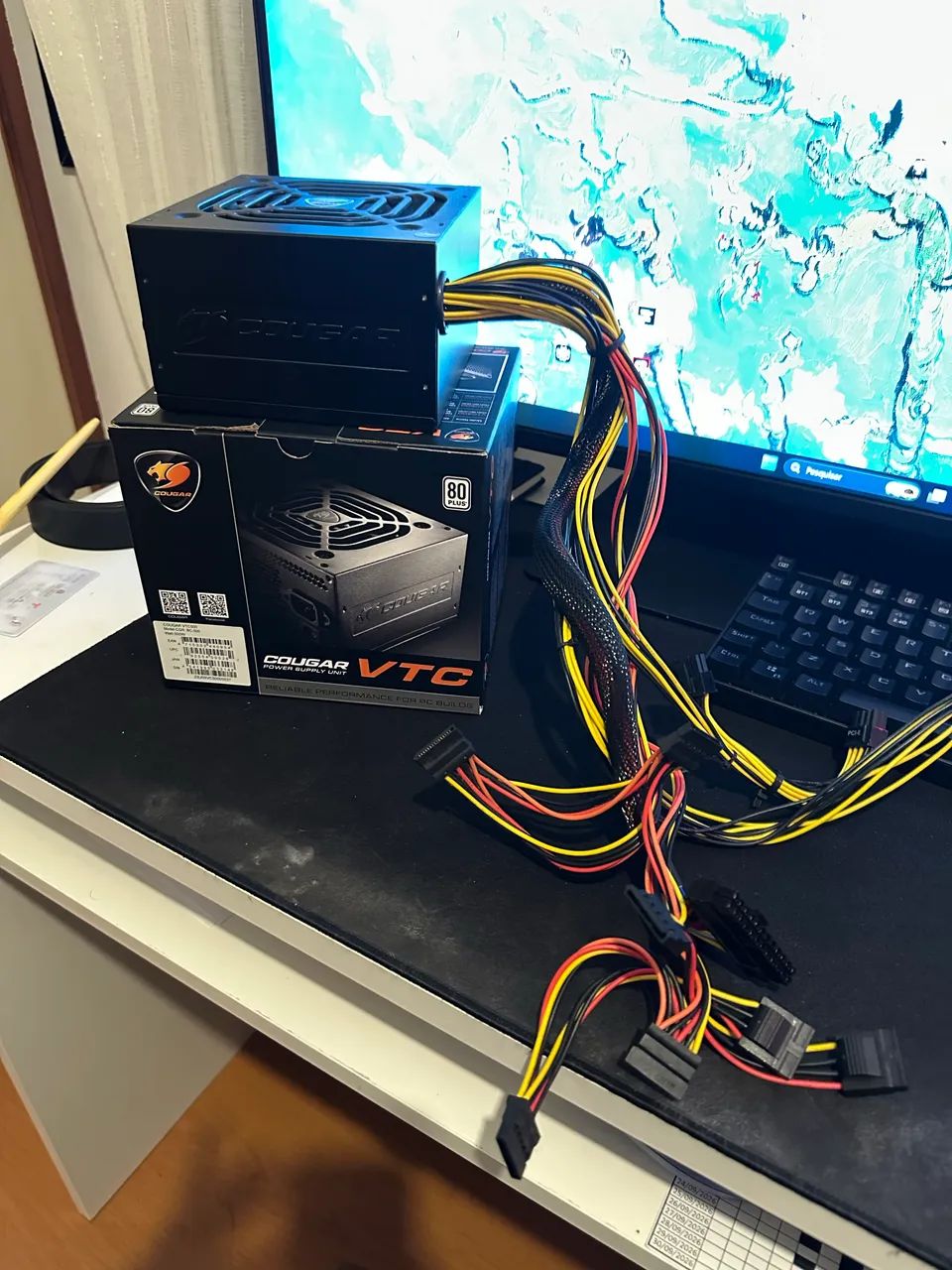 Fonte 500W Cougar 80 Plus 