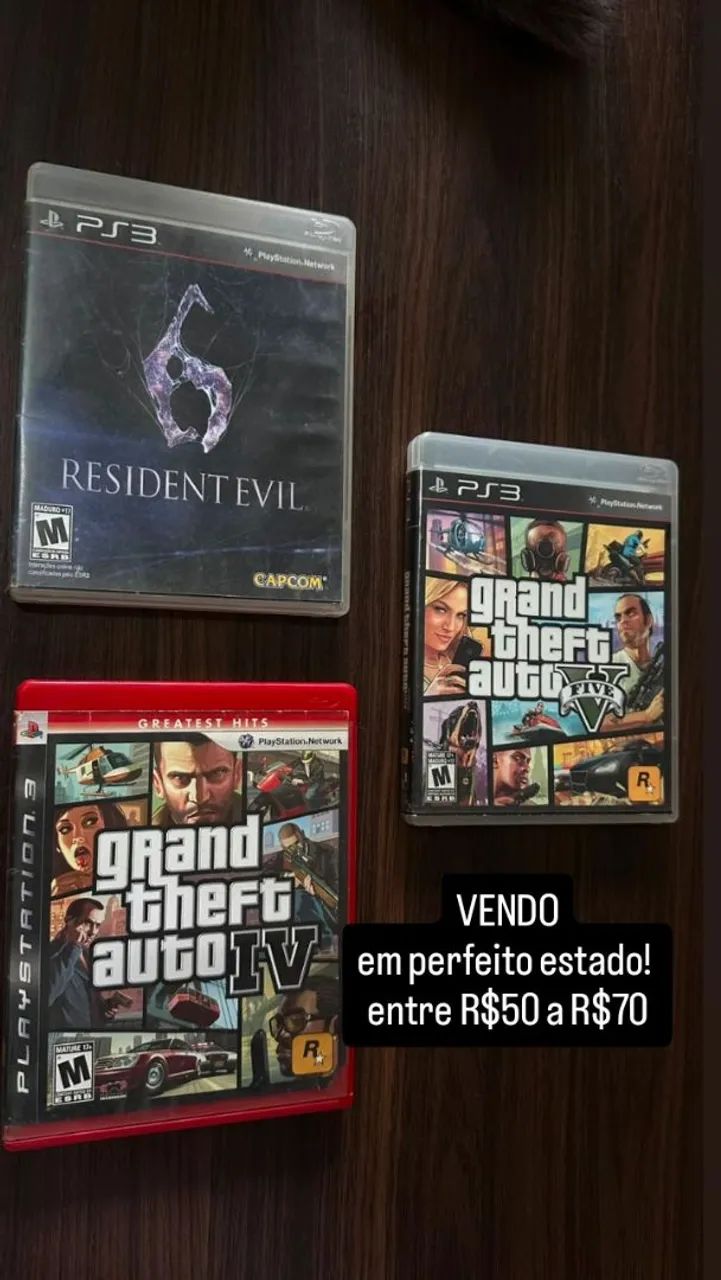 VENDO JOGOS ORIGINAIS PS3 - Foto 3