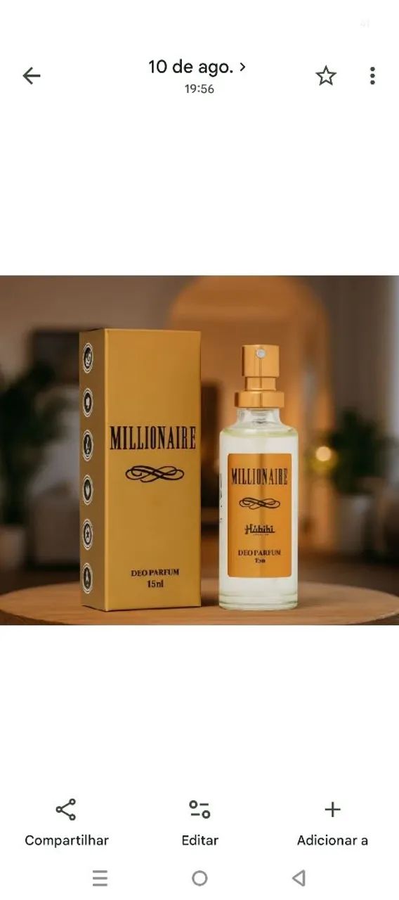  PERFUMES IMPORTADOS MASCULINOS - 15 ML