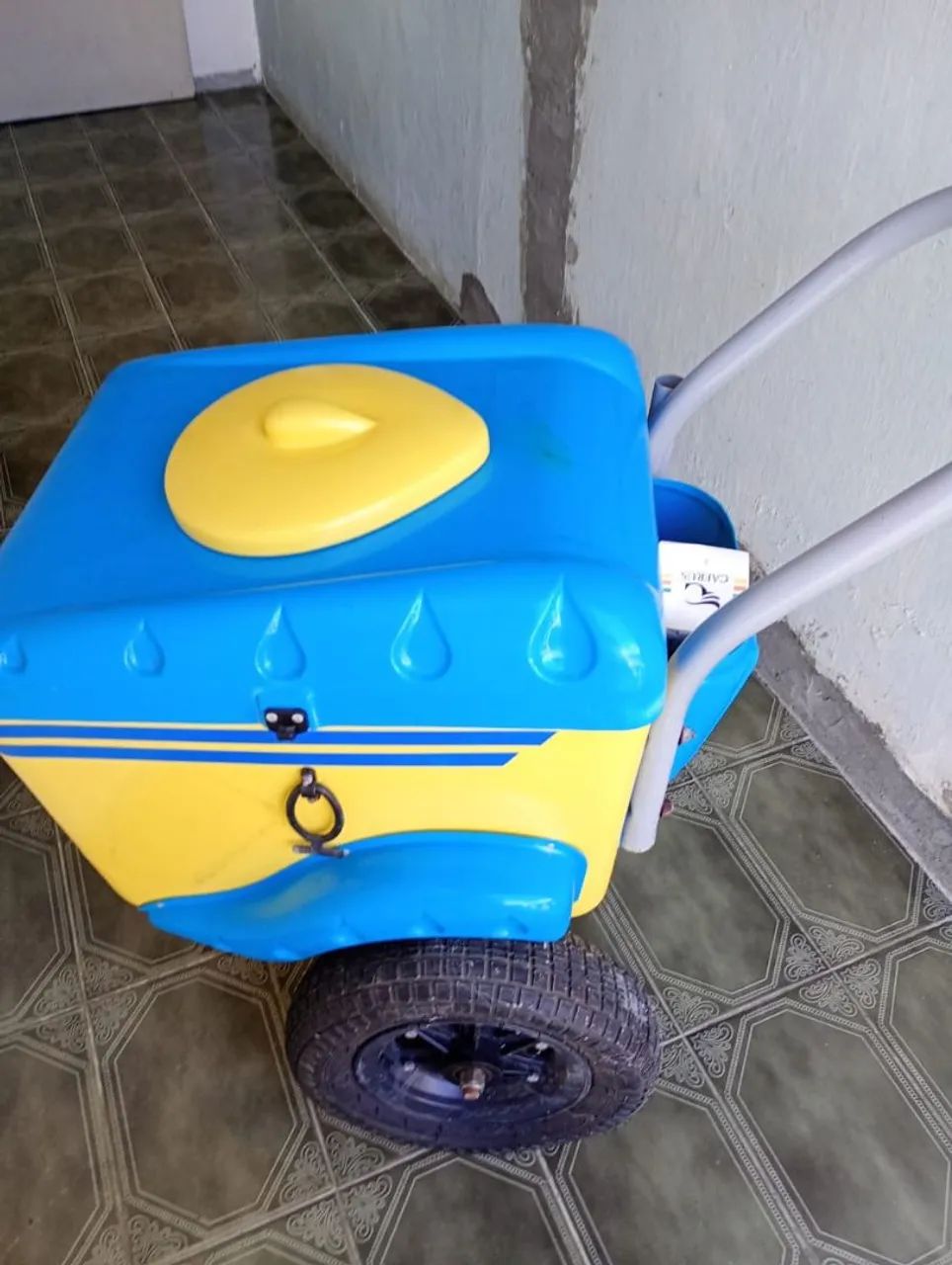 Carrinho para sorvete 350 litros 