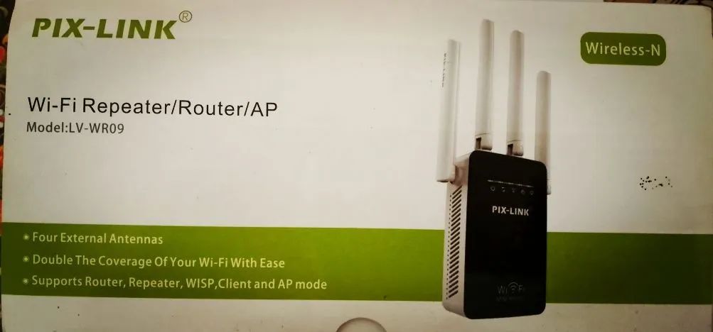 ROTEADOR E REPETIDOR WI-FI 