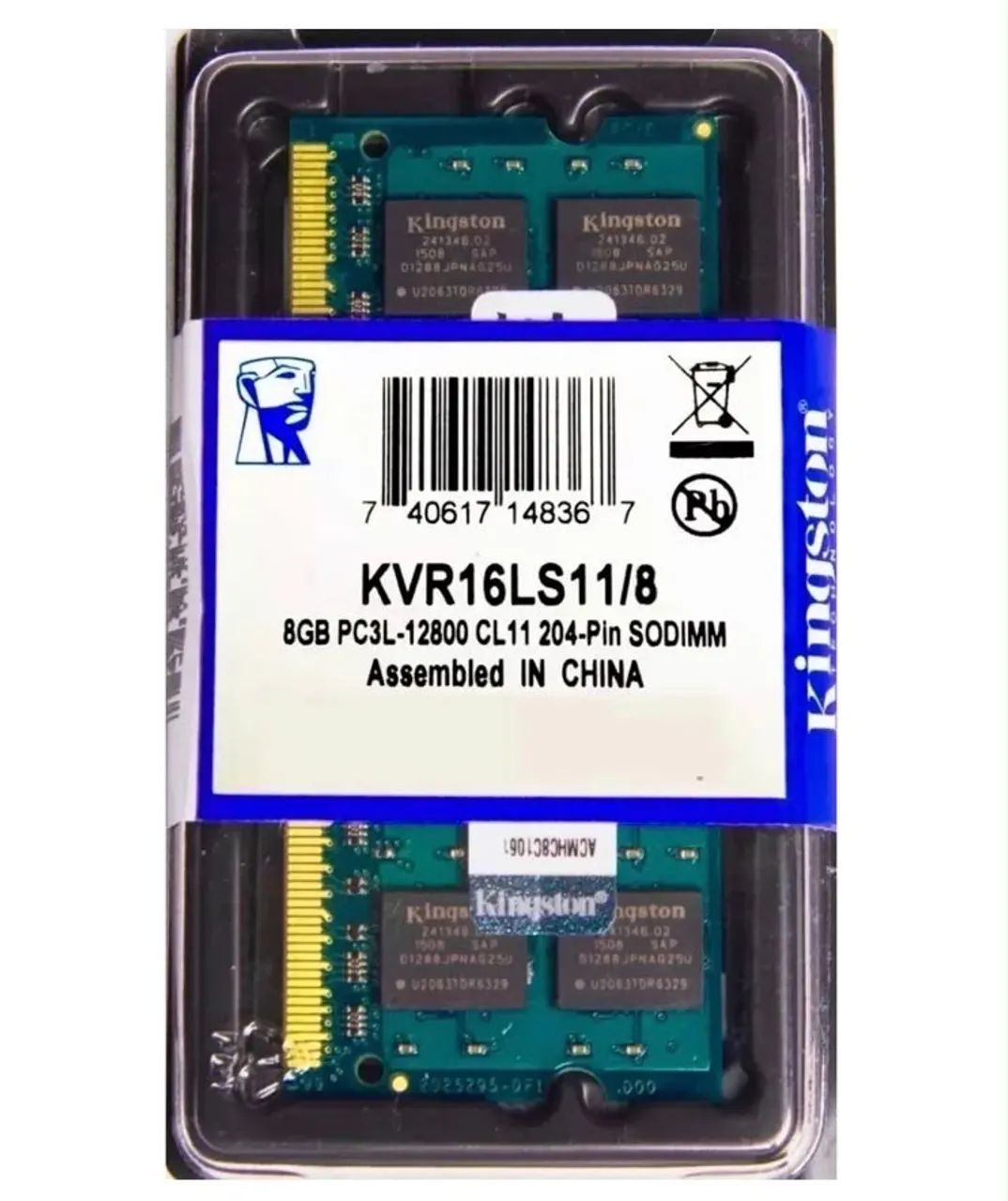 Memória Notebook DDR3L 16GB - lacrada - Foto 2