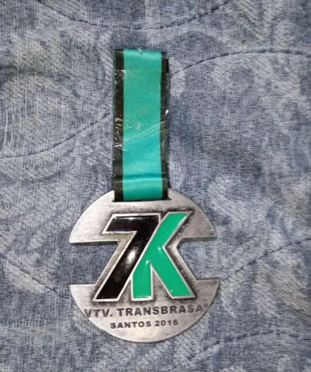 Lote Medalhas 7KM Transbrasa