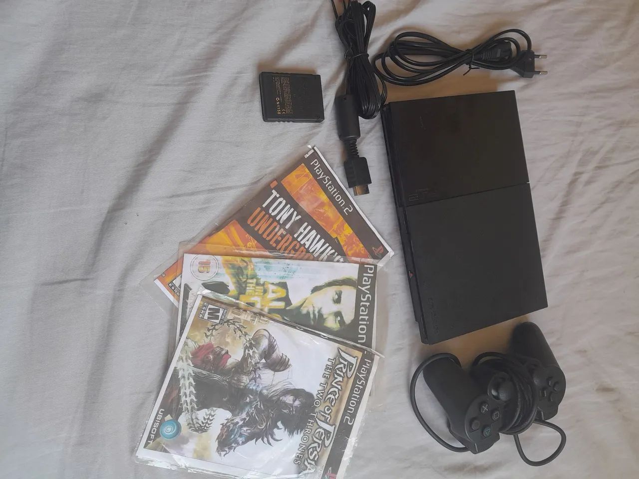 Ps2 slim desbloqueado leitor funcionando  - Foto 3