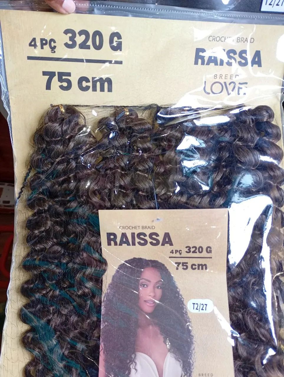 Vende cabelo 320 g e 75cm sem tela. - Foto 3