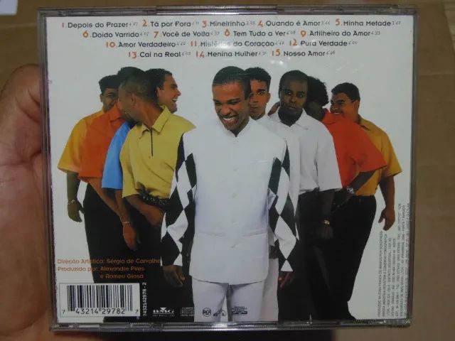 Cd Só Pra Contrariar Depois do Prazer 1997  - Foto 2