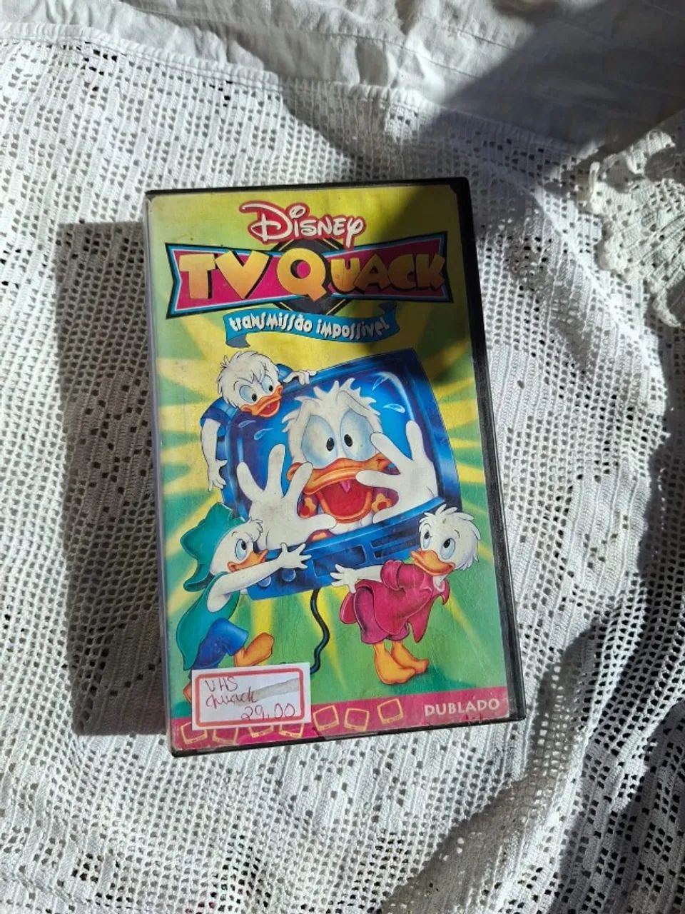 Fita Cassete Tv Quack sem teste 