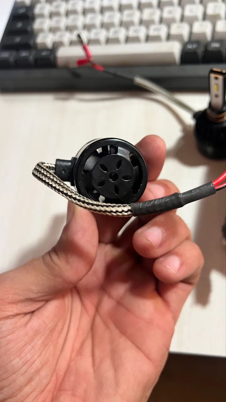 Kit Lâmpadas Super LED Code H3 12V 6000K - Foto 3