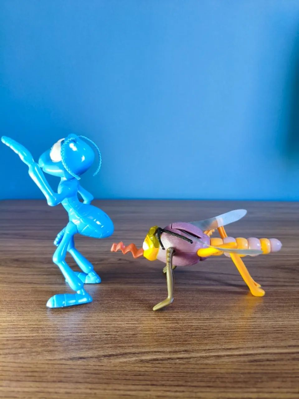Bonecos A Bug's Life - Flik e Mosquito McDonald's 1998 - Foto 2