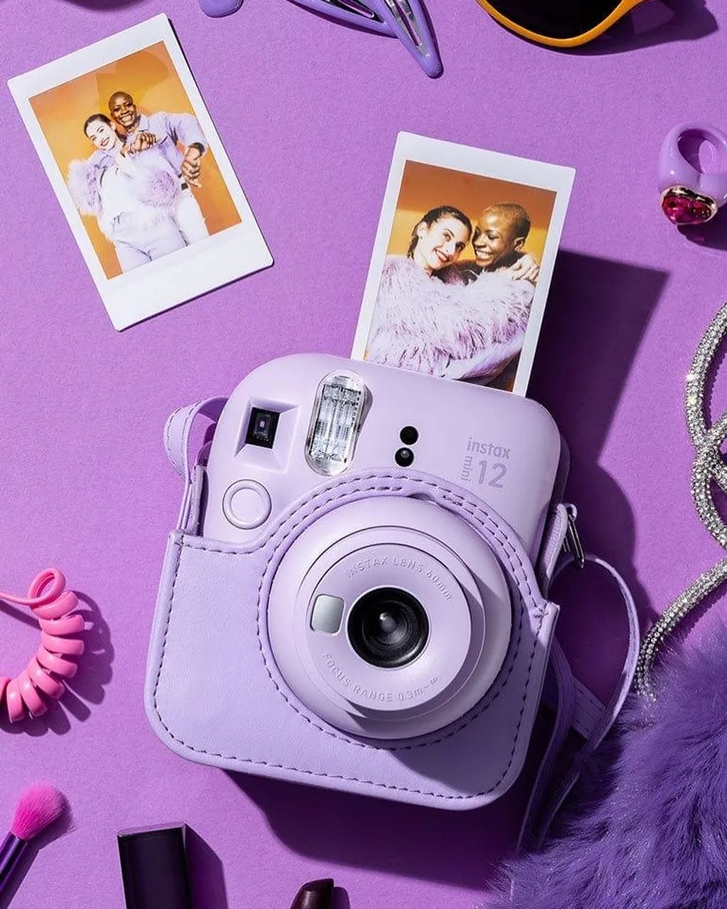 Bolsa para Câmera Instax Mini 12 - Lilás  - Foto 3